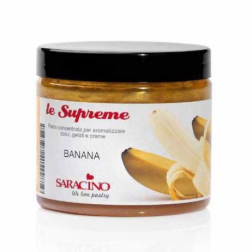 Συμπυκνωμένη Αρωματική Πάστα Saracino - Μπανάνα 200γρ 